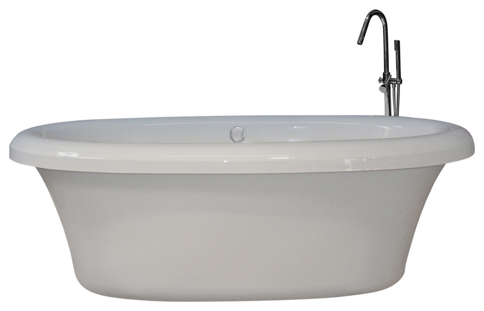 Bello 79"x39" Free Standing Heated Soaking Bath