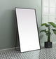 Metal Frame Rectangle Full Length Mirror 36X60 Inch, Black