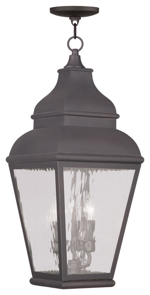 Exeter Outdoor Chain-Hang Light, Charcoal