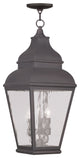 Exeter Outdoor Chain-Hang Light, Charcoal