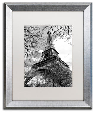 Philippe Hugonnard 'Eiffel Tower 2' Matted Framed Art, 16x20