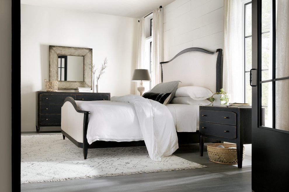 Ciao Bella Six-Drawer Dresser, Black