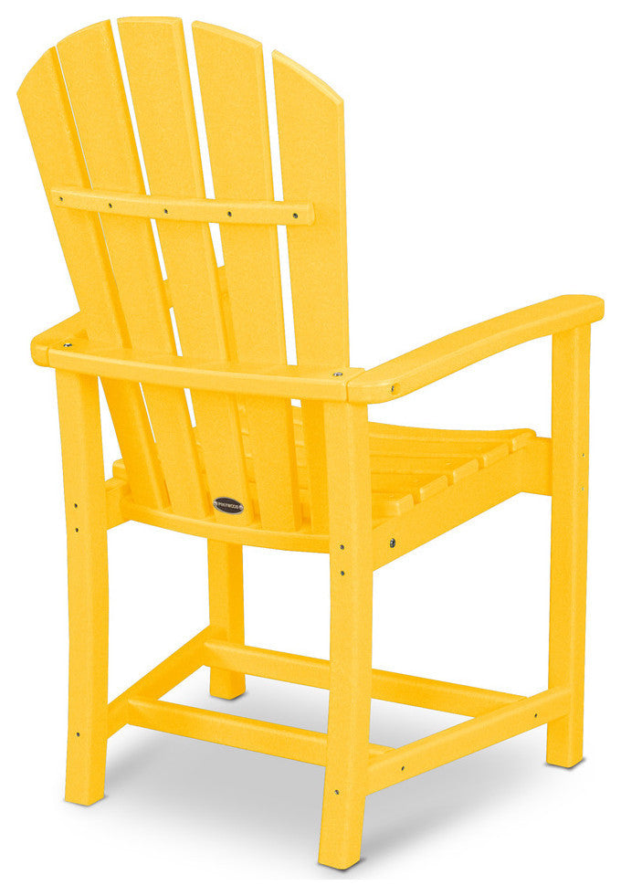 Polywood Palm Coast Dining Chair, Lemon