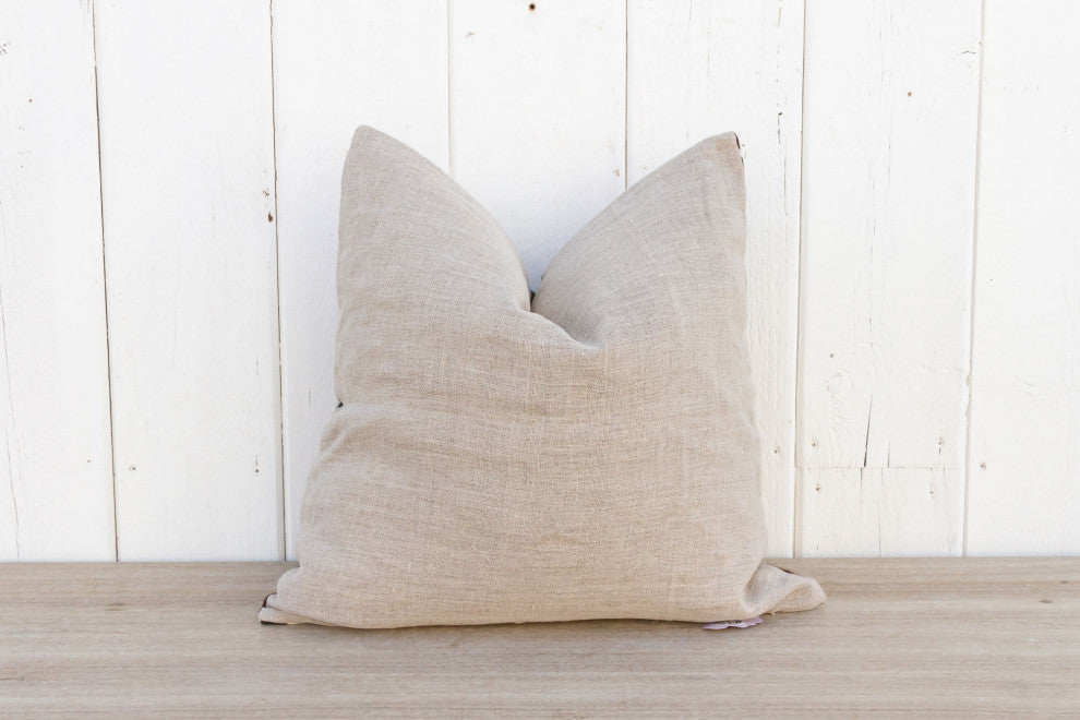 Emma Black & White Vintage Suzani Pillow