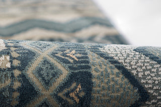 Momeni Genevieve Polyester Blue Area Rug 3'10" X 5'7"