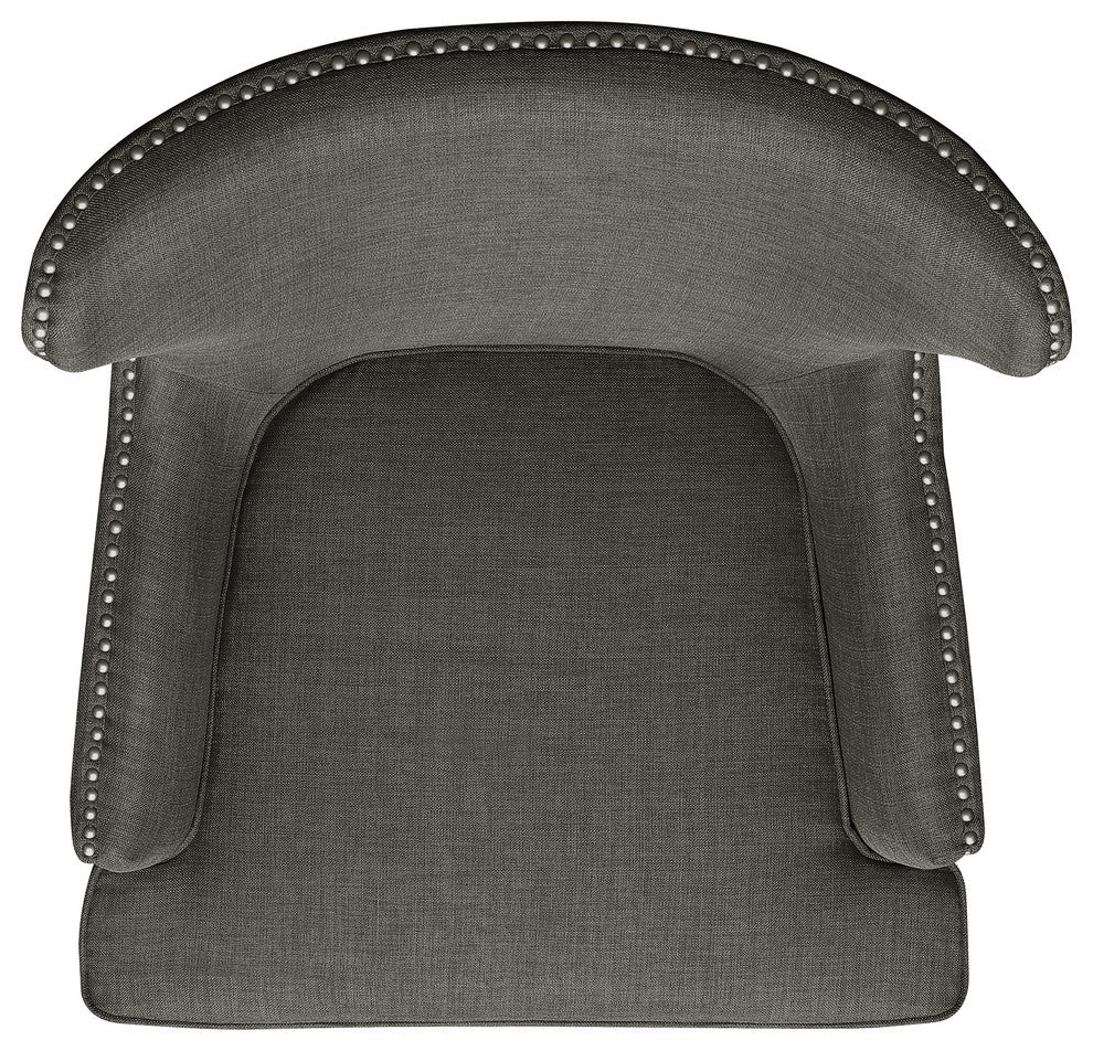 Picket House Furnishings Avery Accent Arm Chair, Charcoal