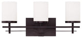 Colton 3-Light Bath Vanity Fixture Vanity, English Bronze
