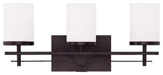 Colton 3-Light Bath Vanity Fixture Vanity, English Bronze