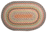 Multi 1 Oval Braided Rug 20"x30"
