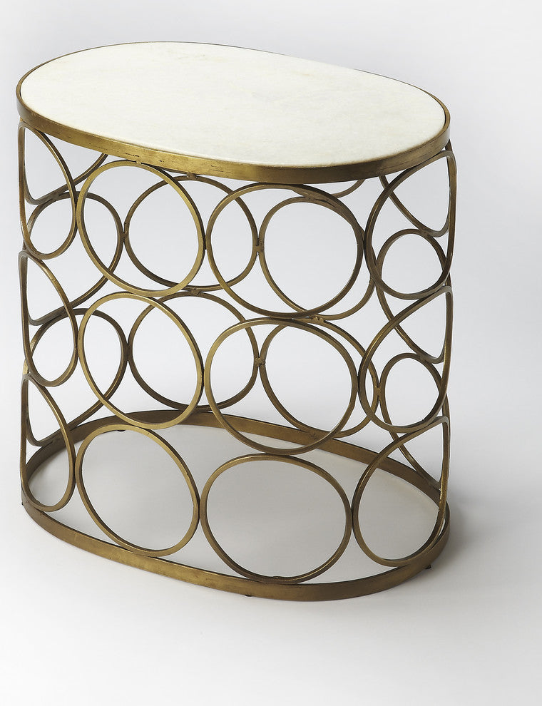 Butler Talulah Oval Marble Accent Table