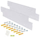 HardwareX Supply French Cleat Picture Hanger, 12 Inch, 2 Pairs