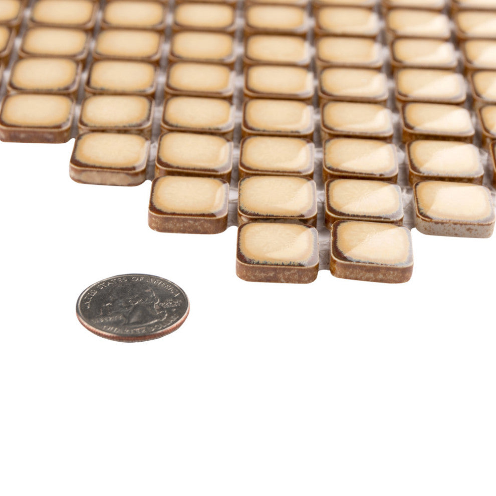 Hudson Diamond Caffe Porcelain Floor and Wall Tile
