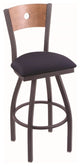 Holland Bar Stool, 830 Voltaire 36 Bar Stool, Pewter Finish
