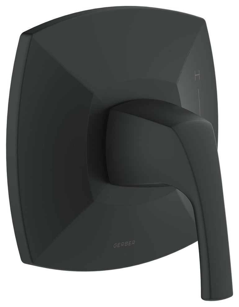 Vaughn Single Handle Valve Only Trim Kit, Satin Black