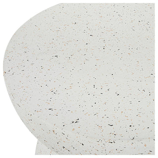 Close-up of the rounded base/top edge, cropped against white background.