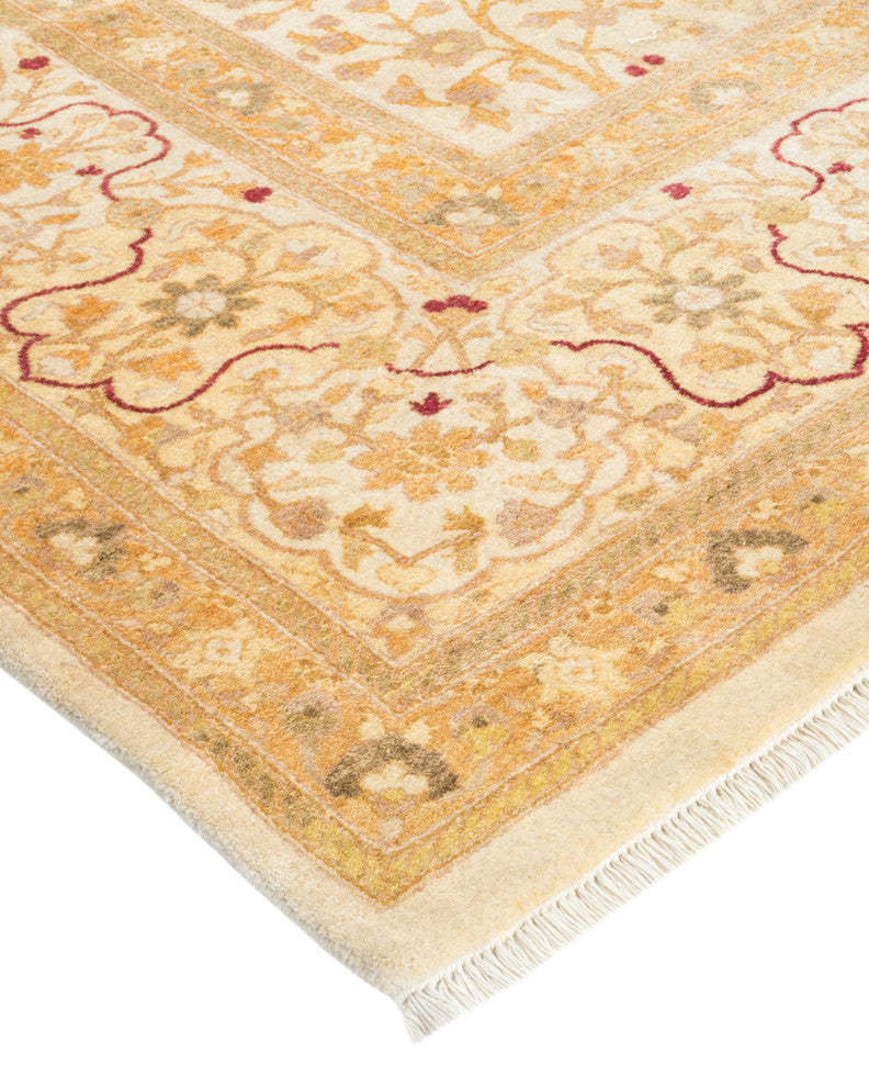 Mogul, One-of-a-Kind Hand-Knotted Area Rug Ivory, 9'4"x16'10"
