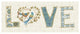 "Love Tales VI" Digital Paper Print by Daphne Brissonnet, 52"x22"