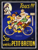 "Petit Breton" Framed Canvas Giclee by Anonymous, 26"x34"