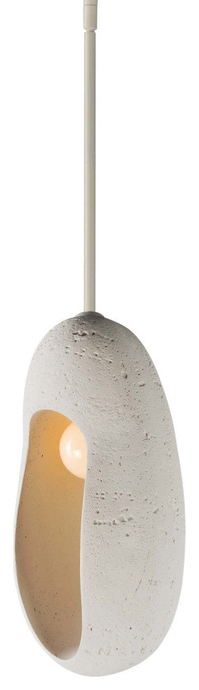 ET2 E25214 Luna 9"W LED Mini Pendant - Chaulk White