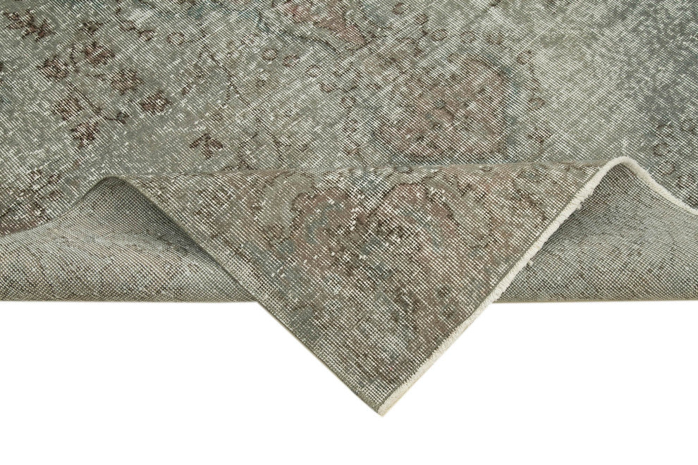 Rug N Carpet - Handmade Turkish 5' 4" x 9' 4" Colorful Overdyed Area Rug