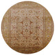Ahgly Company Indoor Round Mid-Century Modern Area Rugs, 8' Round