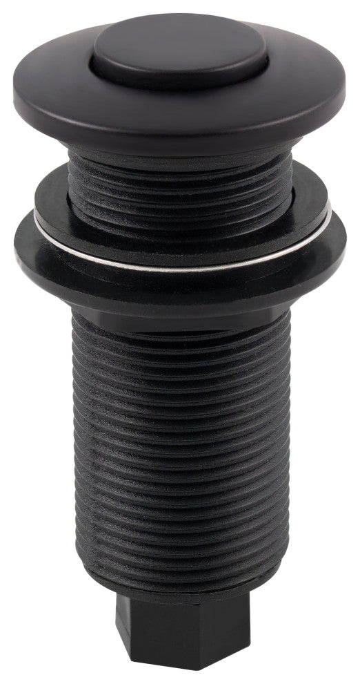 Replacement Disposal Air Switch Trim, Matte Black