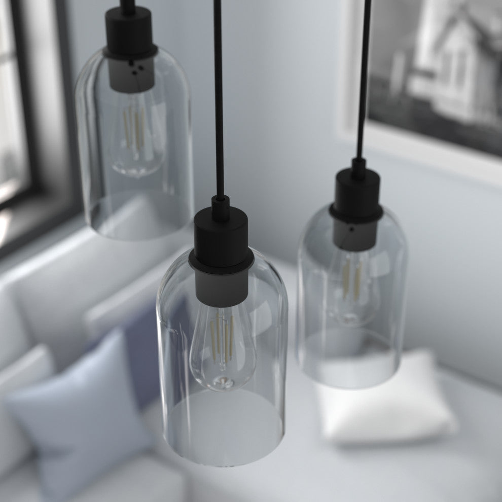 Hunter Lochemeade Natural Iron 1-Light Pendant Ceiling Light Fixture
