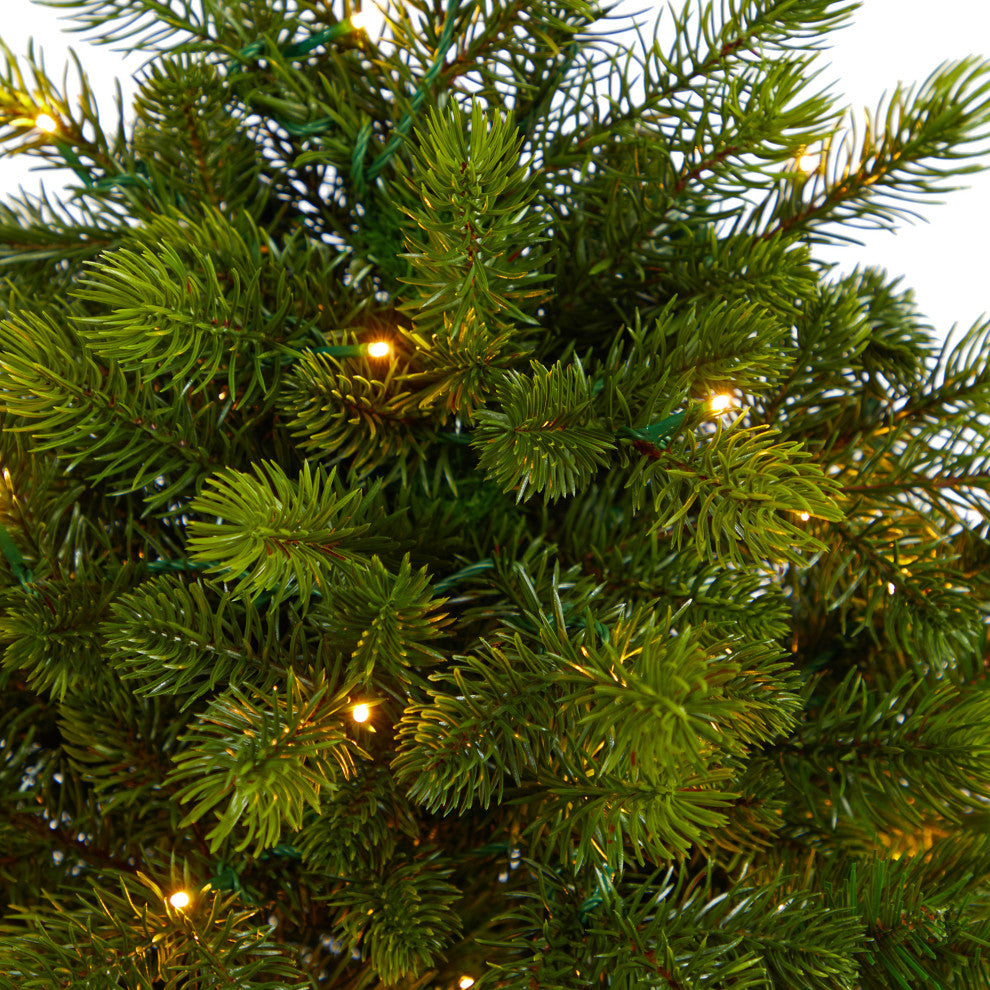Nearly Natural T3286 4 Slim Colorado Mountain Spruce Artificial Christmas Tree