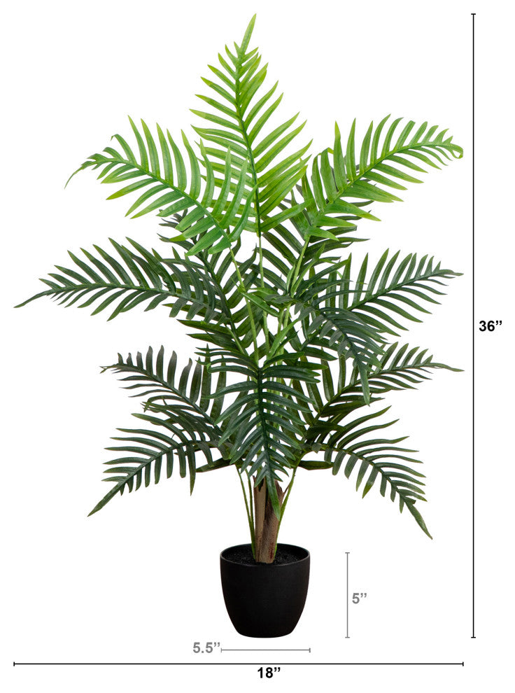 3ft. Artificial Areca Palm Tree