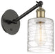 Innovations 317-1W-BAB-G1113-LED 1-Light Sconce, Black Antique Brass