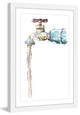 "Garden Spigot" Framed Print by Rachel Byler