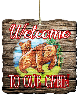 Bear Cabin Orn