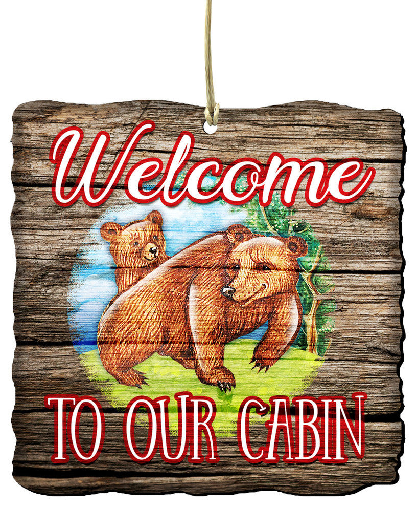 Bear Cabin Orn