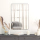 Susan Wall Mirror Hangs Horizontally or Vertically, Black, 24" X 36"