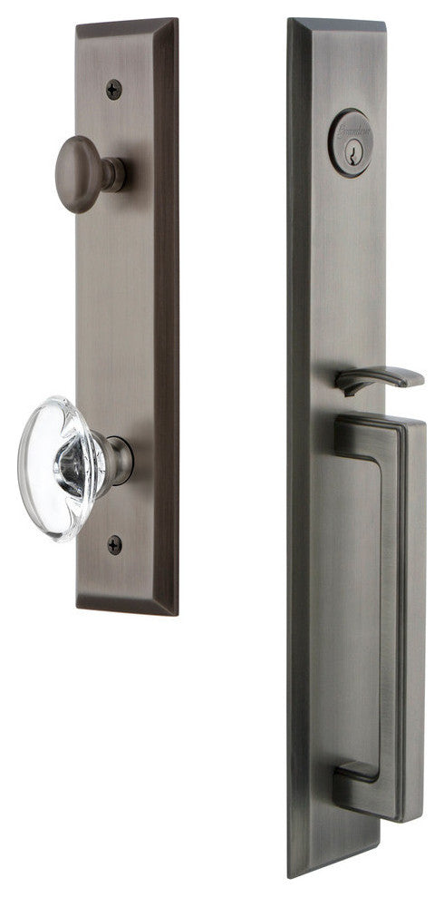 Fifth Avenue 1-Piece Dummy Handleset, D Grip and Provence Knob, 849592