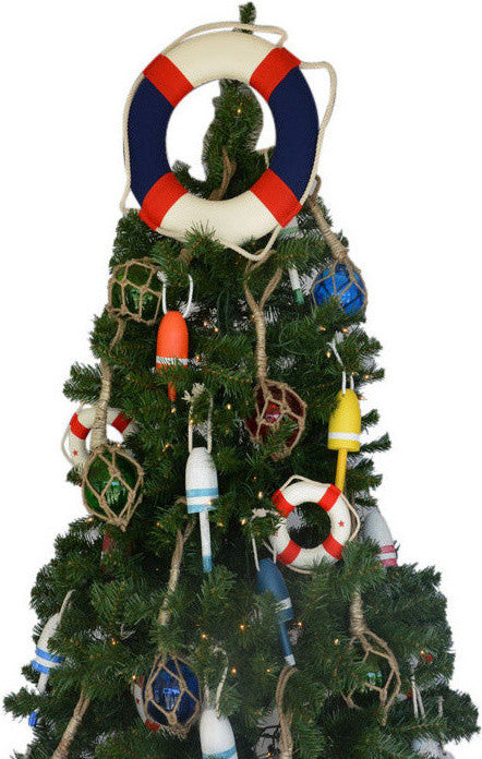 American Lifering Christmas Tree Topper Decoration