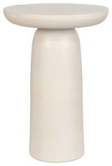 Uttermost Joppa White Outdoor Accent Table