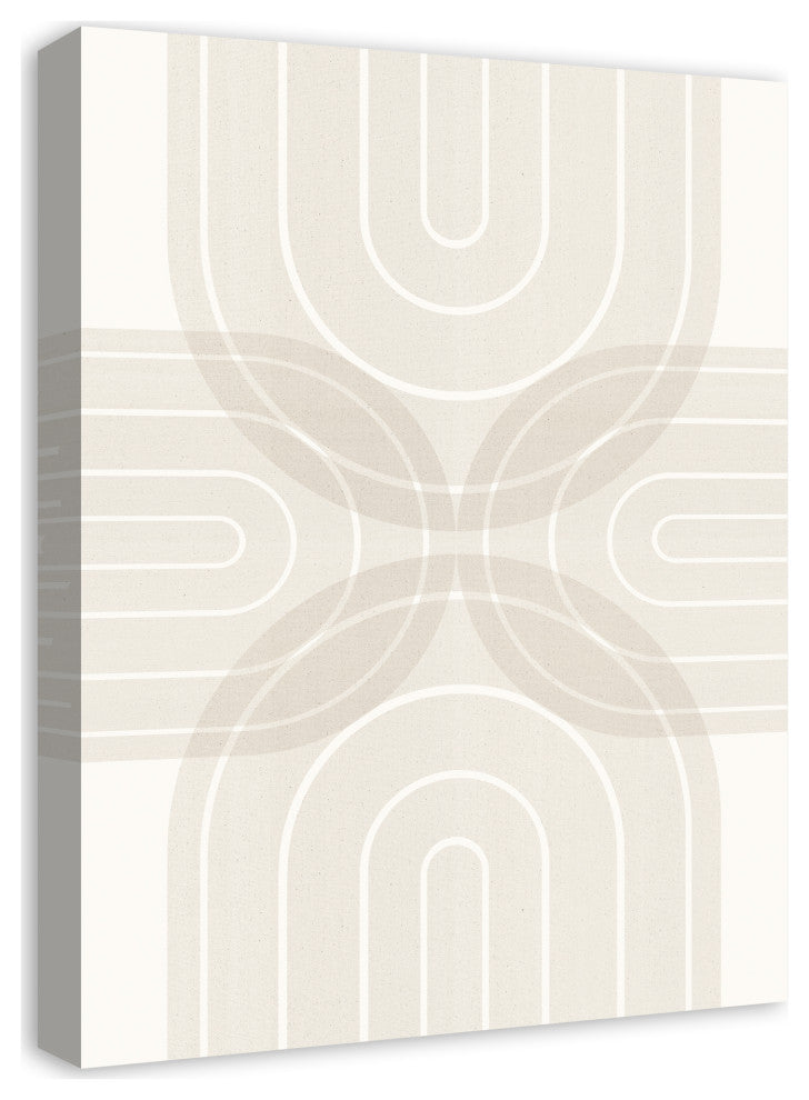Neutral Rainbow 18x24 Canvas Wall Art