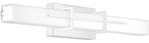 Quoizel PCGI8528 Giselle 28"W LED Bath Bar - Polished Chrome