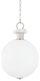 Haru 1 Light Large Pendant Burnished Nickel