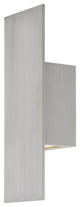 WAC Lighting Icon LED Outdoor Wall Light in Brushed Aluminum