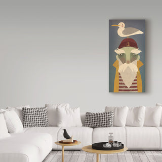 Ryan Fowler 'Fisherman VIII' Canvas Art