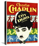 "Charlie Chaplin - City Lights, 1931" Canvas Giclee, 17"x22"