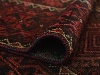 Semi Antique Debbie Rust/Charcoal Rug, 3'11x6'10