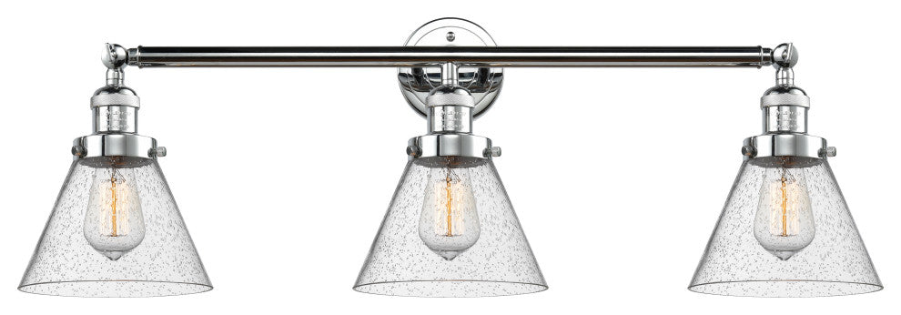 Innovations Lighting 205-Pc-S-G44 3 Light Bathroom Fixture