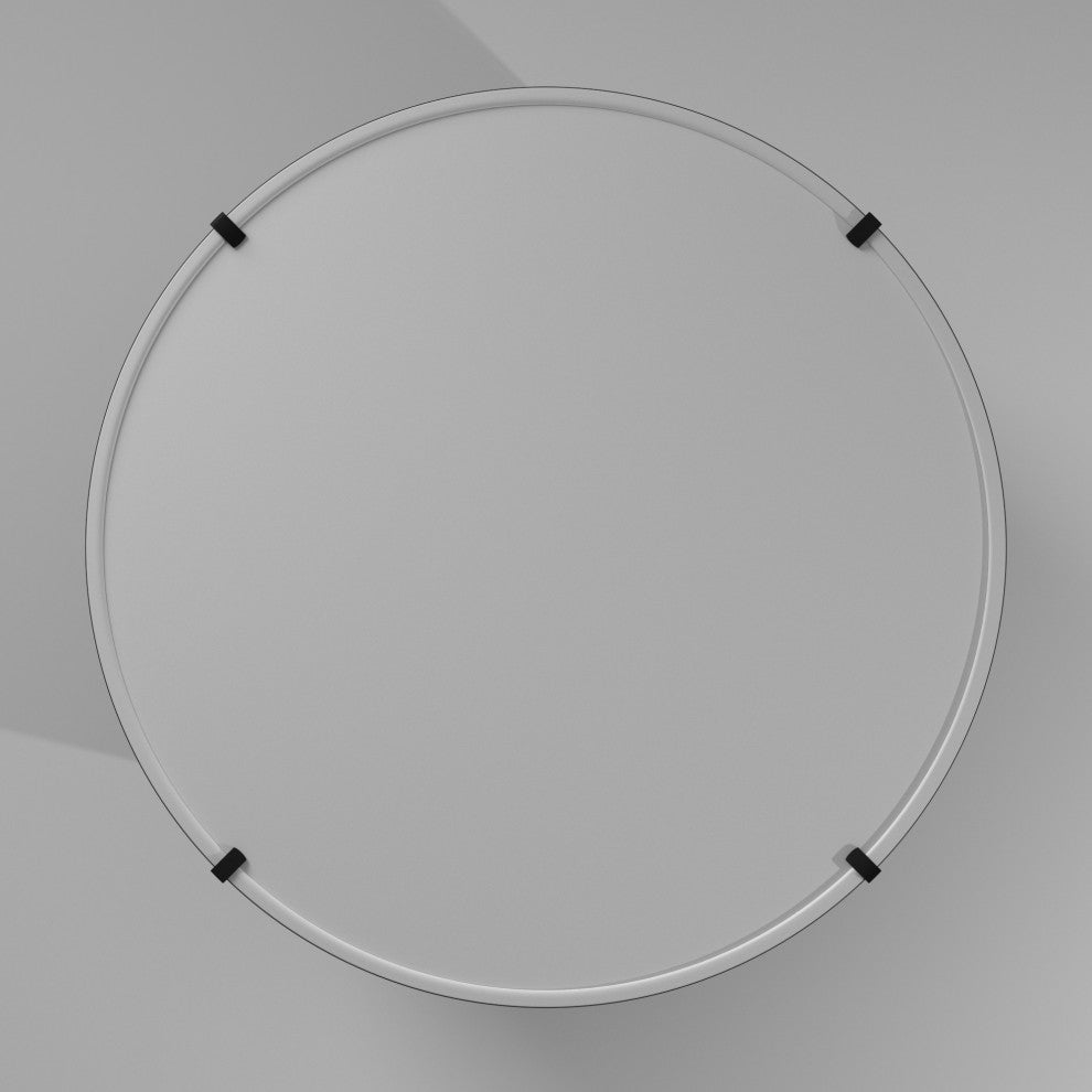 3 Light Trapezoid Flush Mount Black Grey Shade with 790 Diffuser