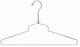 Metal Top Hanger, 18", No Loop, Set of 25