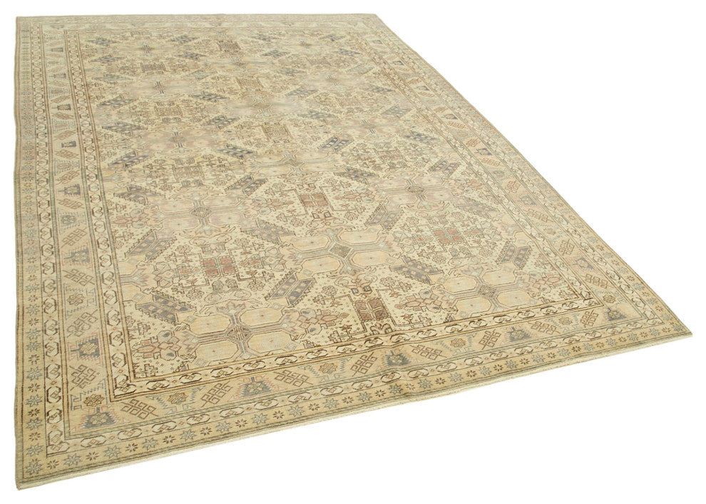 Rug N Carpet - Handmade Turkish 6' 6'' x 9' 5'' Wool Area Rug
