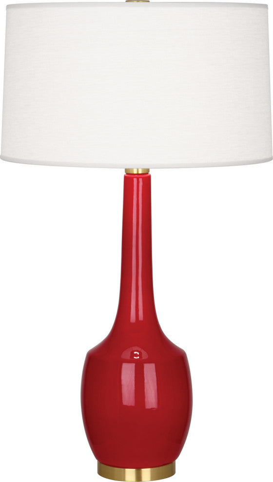 Robert Abbey RA-RR701 1-Light Table Lamp, Delilah