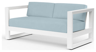 Newport Sunbrella Upholstered Outdoor Loveseat